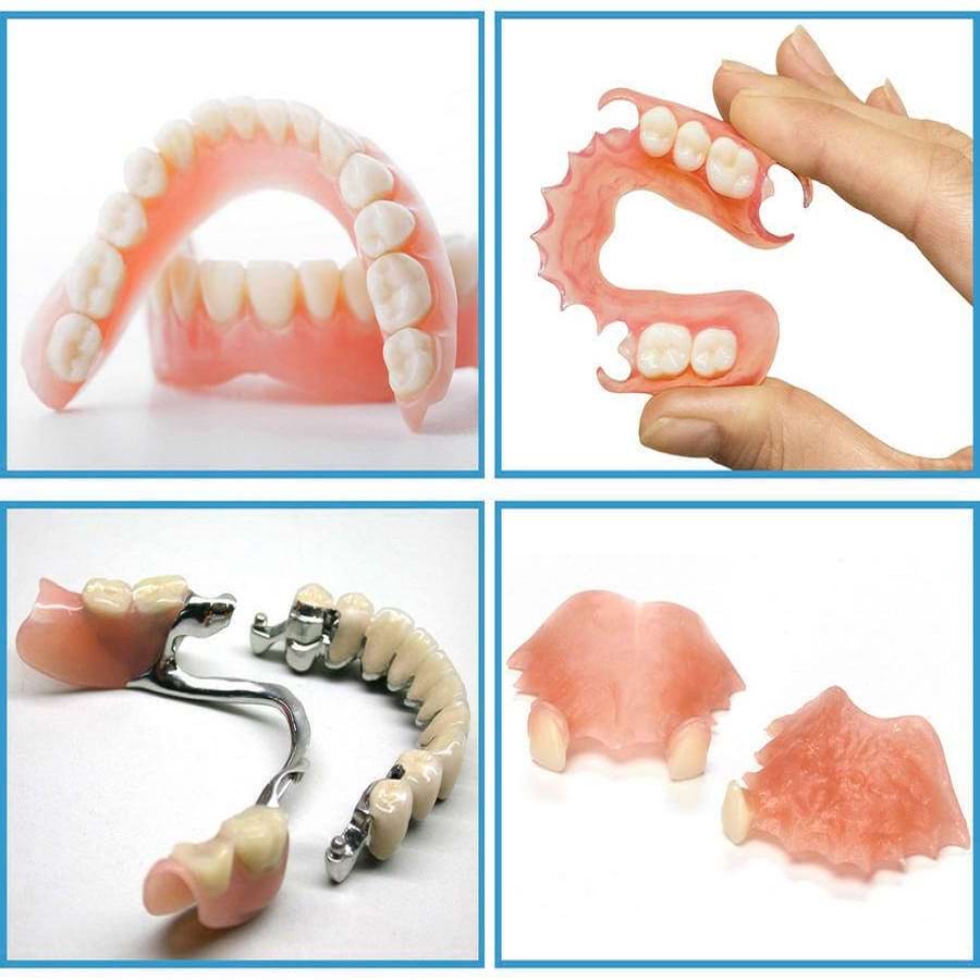 Виды зубных протезов: обзор различных видов зубных протезов, таких как съемные протезы, фиксированные протезы (мосты), имплантаты и гибридные протезы.